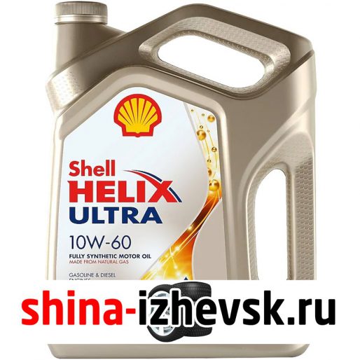 Моторное масло для автомобиля Shell Helix Ultra Racing 10W-60, 4л в Ижевске